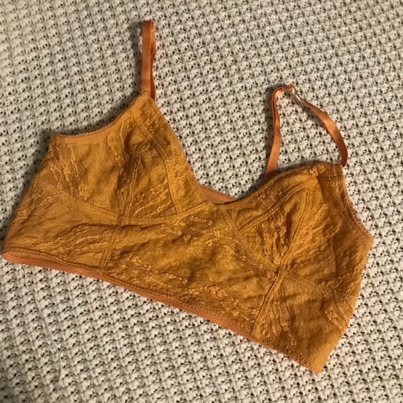 Free People Other - Mustard yellow Intimately Free People bralette
